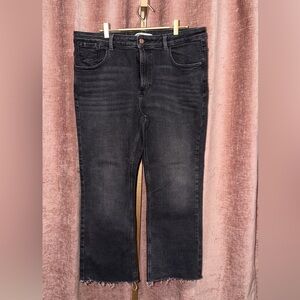 Zara Charcoal Denim Jeans